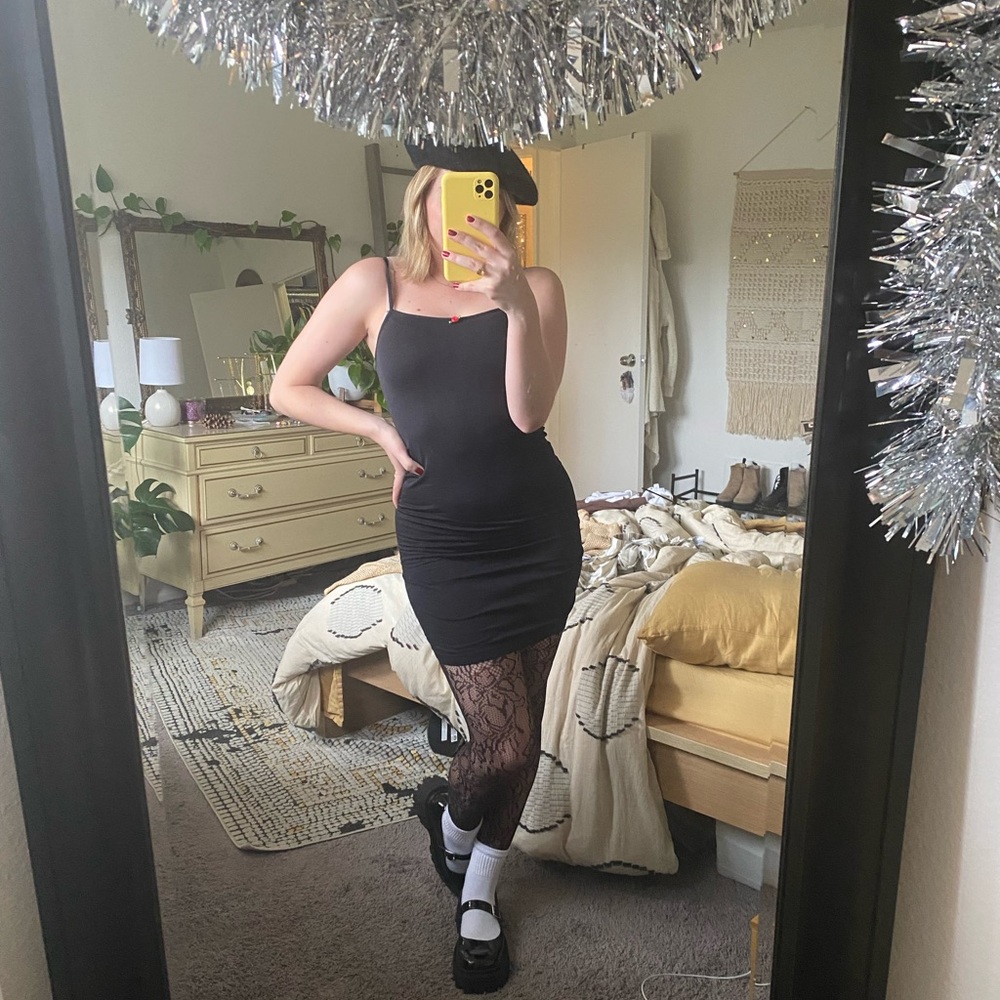 LBD with Rose Detail